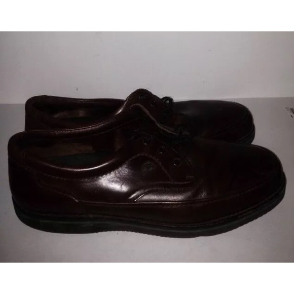 The Body Shoe 'Brown Leather oxfords Size 15M - Picture 1 of 4
